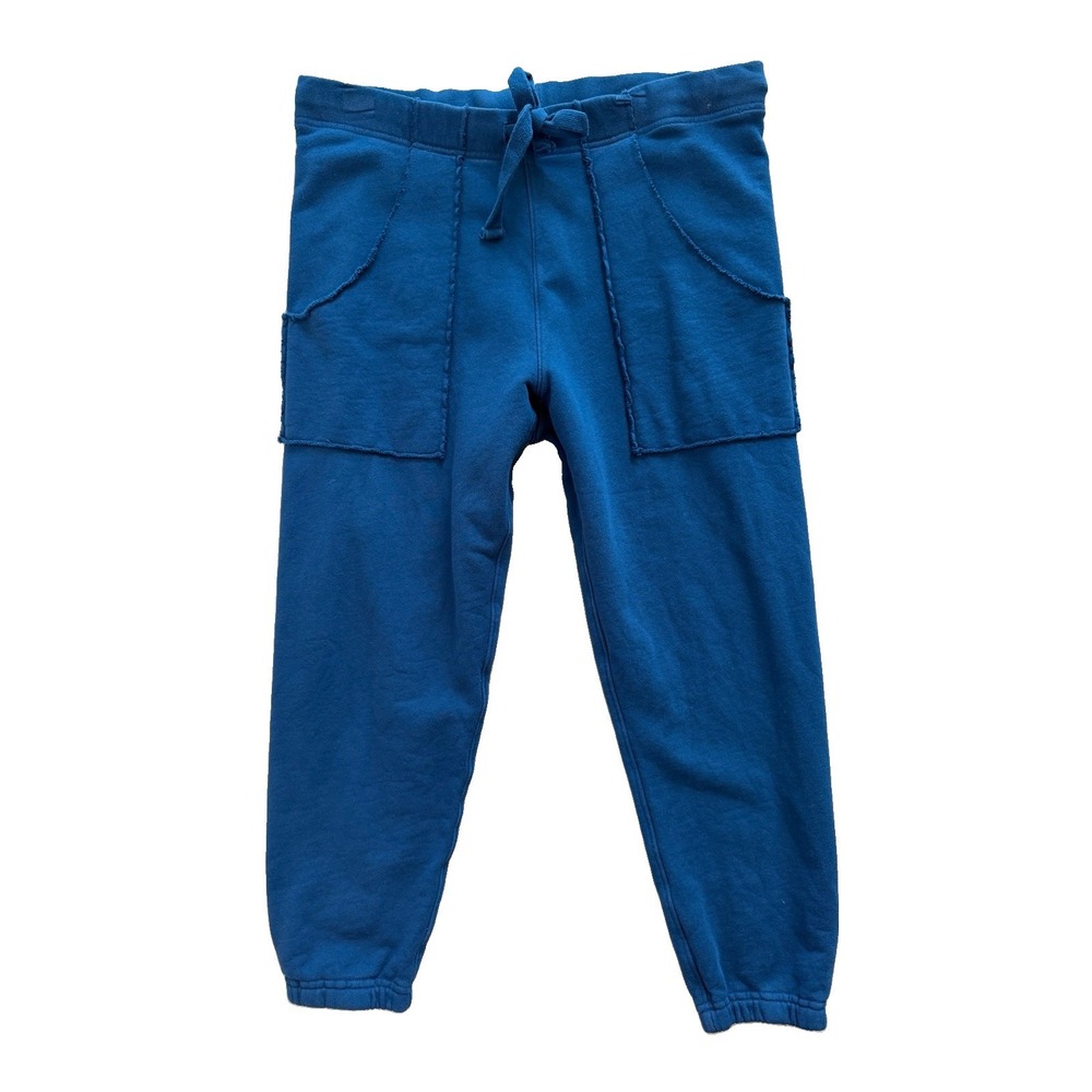 Frank And Eileen Joggers Womens Medium Sea Blue Eamon Triple Fleece Tee Lab